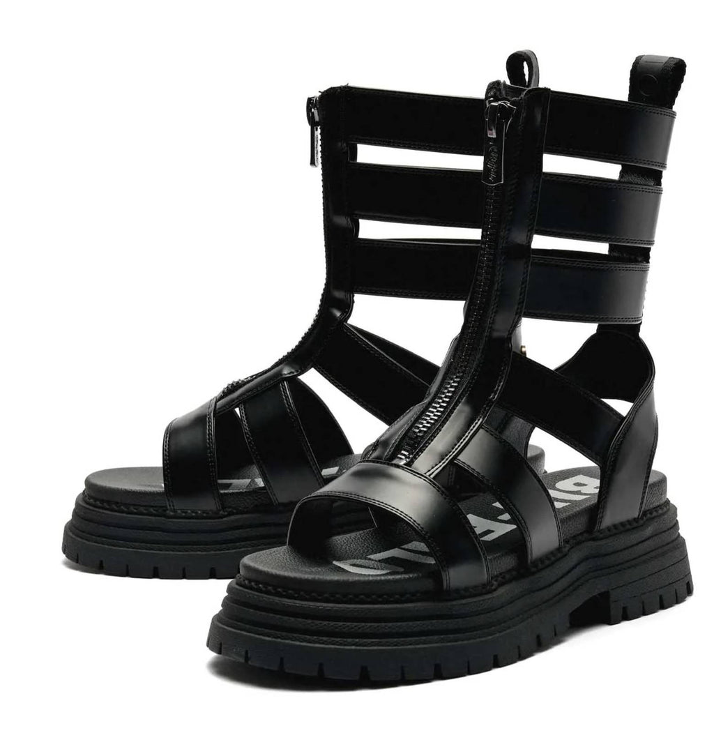 Sandalo donna Buffalo Lennox Zeus nero DS25BF17 BN16022761