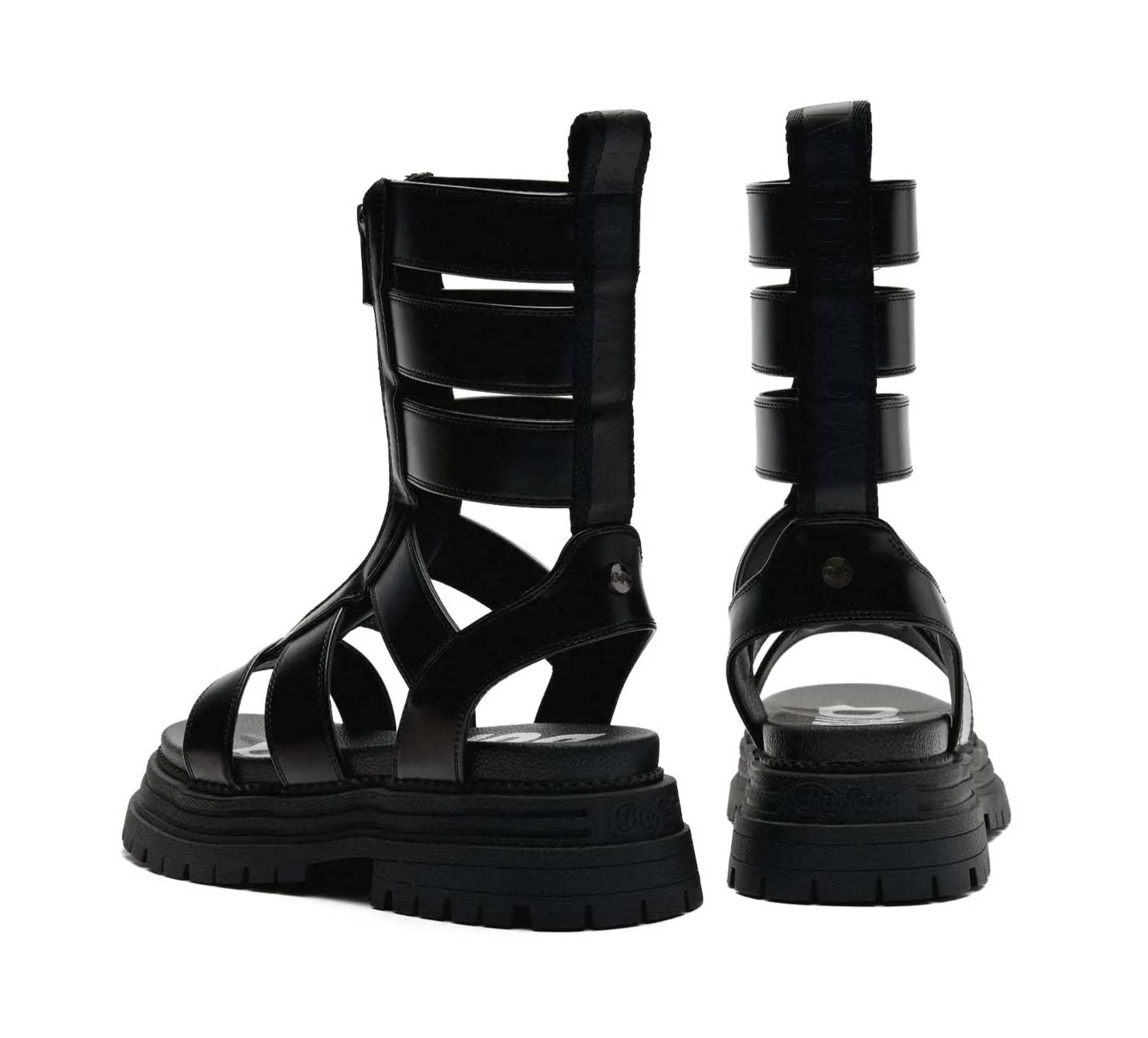 Sandalo donna Buffalo Lennox Zeus nero DS25BF17 BN16022761