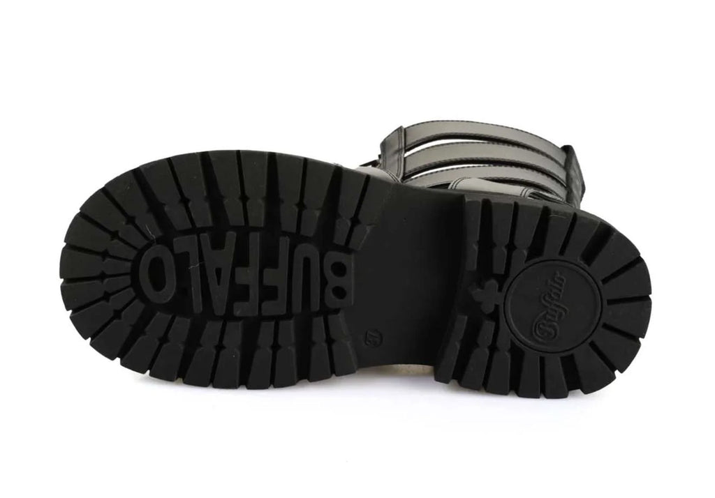 Sandalo donna Buffalo Lennox Zeus nero DS25BF17 BN16022761