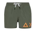 Costume boxer Sun68 verde militare ES25SU08 H19102