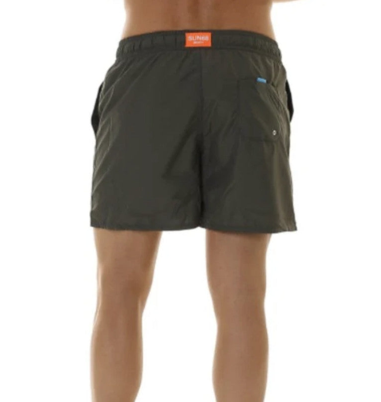 Costume boxer Sun68 verde militare ES25SU08 H19102