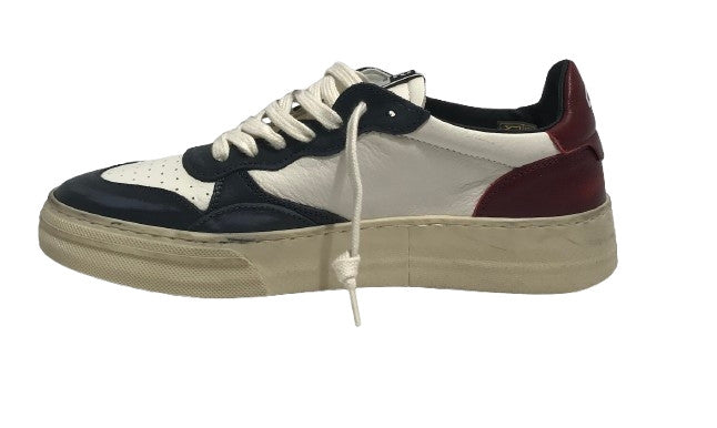 Scarpe uomo 4B12 sneakers blue/ bordeaux U26QB04 HYPER-U115