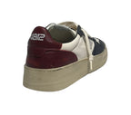 Scarpe uomo 4B12 sneakers blue/ bordeaux U26QB04 HYPER-U115