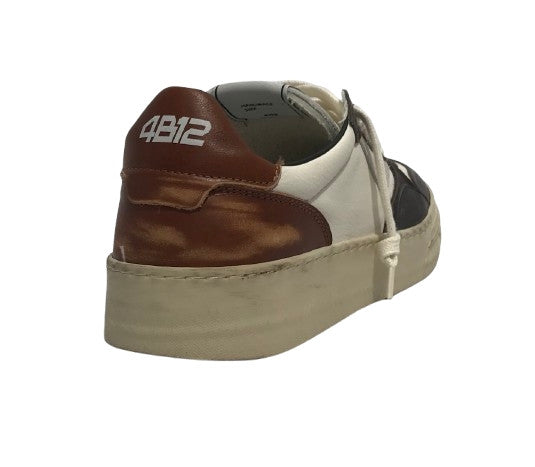 Scarpe uomo 4B12 sneakers black/ biscuit U26QB02 HYPER-U114