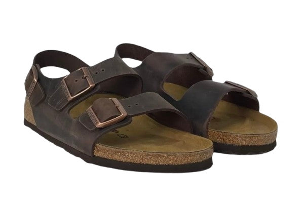 Sandalo unisex Birkenstock Milano BS habana US25BI14 0034873
