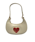 Borsa donna Love Moschino hobo avorio B26MO07 JC4183PP1NLP0110