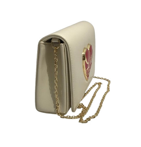 Borsa donna Love Moschino a tracolla avorio B26MO12 JC4186PP1NLP0110