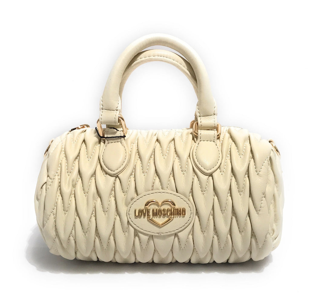 Borsa donna Love Moschino a mano/tracolla avorio B26MO25 JC4012PP1NLH0110