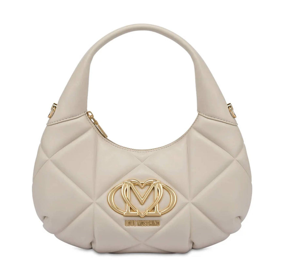 Borsa donna Love Moschino hobo tracolla ecopelle beige B26MO37 JC4039PP1NLC0110