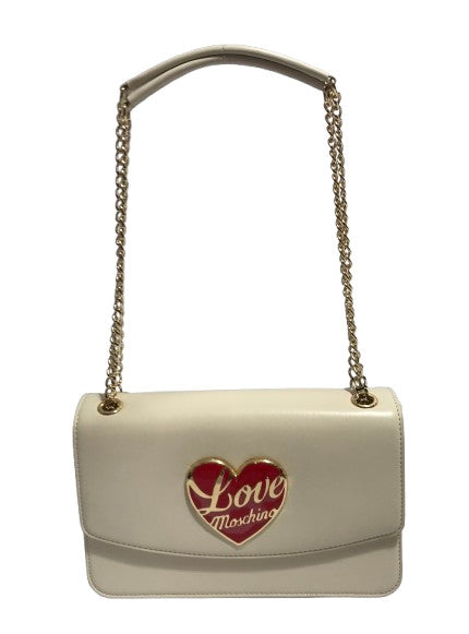 Borsa donna Love Moschino a mano/spalla avorio B26MO43 JC4184PP1NLP000A
