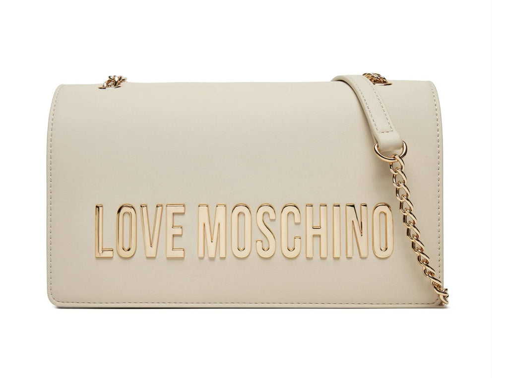 Borsa donna Love Moschino a spalla in ecopelle avorio B26MO63 JC4192PP1NKD0110