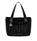 Borsa donna Liu-jo Verry Tote L ecopelliccia nero B26LJ29 AF5154 E0305