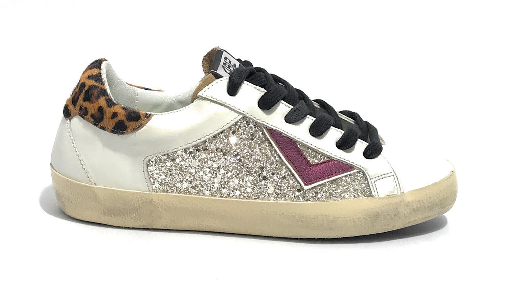 Scarpe donna 4B12 champagne/ leo D26QB06 SUPRIME-D329
