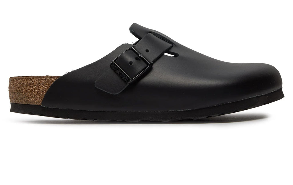 Scarpe sabot unisex Birkenstock Boston BS black US25BI16 0060191
