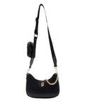 Borsa donna Liu-jo Achala hobo nero B26LJ55 AF5180 E0077