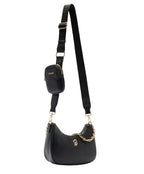 Borsa donna Liu-jo Achala hobo nero B26LJ55 AF5180 E0077