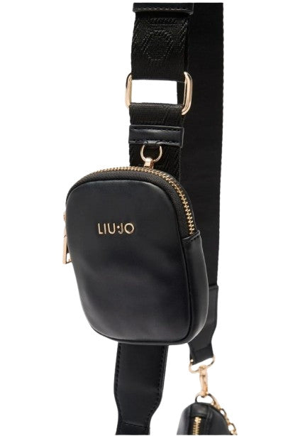 Borsa donna Liu-jo Achala hobo nero B26LJ55 AF5180 E0077