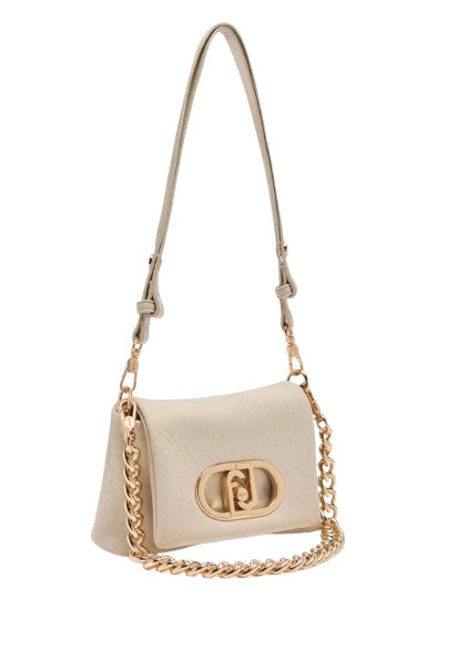 Borsa donna Liu-jo Lapuffy crossbody S neutro B26LJ80 AF5269 E0161