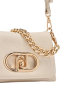 Borsa donna Liu-jo Lapuffy crossbody S neutro B26LJ80 AF5269 E0161
