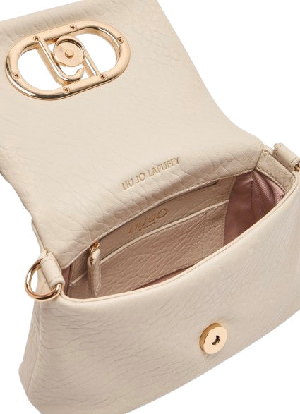 Borsa donna Liu-jo Lapuffy crossbody S neutro B26LJ80 AF5269 E0161