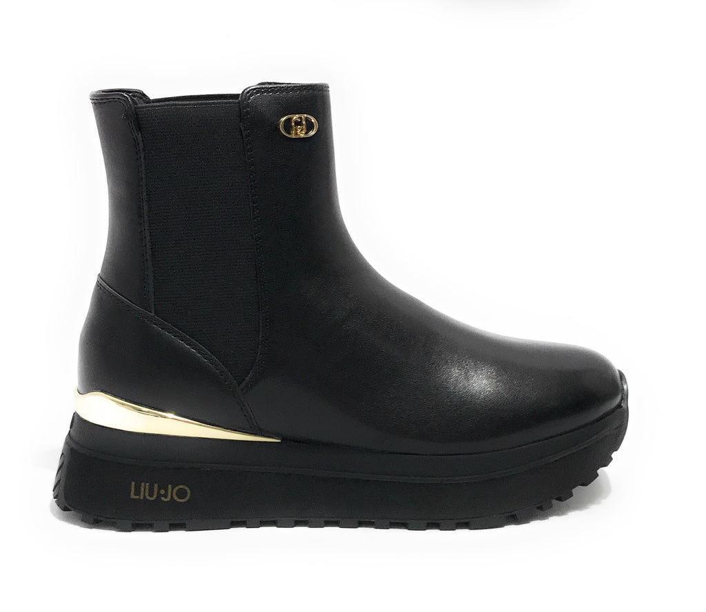 Scarpe Liu-Jo Maxi Wonder 95 mid black D26LJ26 BF5001 PX241