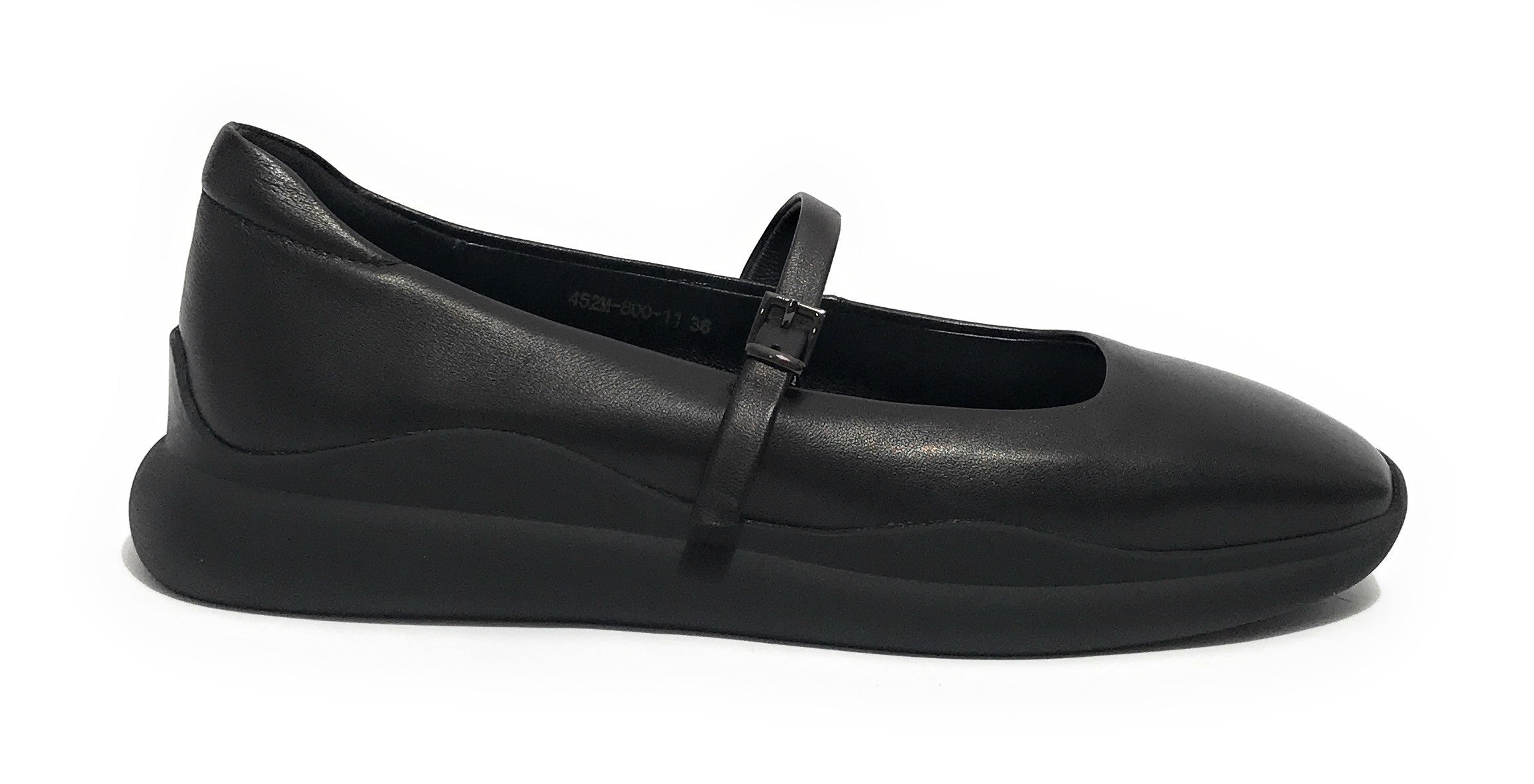 Scarpe donna Florence Emanuélle Vee con cinturino nero D26EV10 452M-800-11-P112