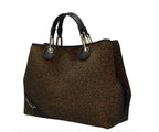 Borsa a mano con tracolla Braccialini Beth animalier B26BR02 B18570
