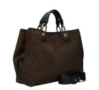 Borsa a mano con tracolla Braccialini Beth animalier B26BR02 B18570