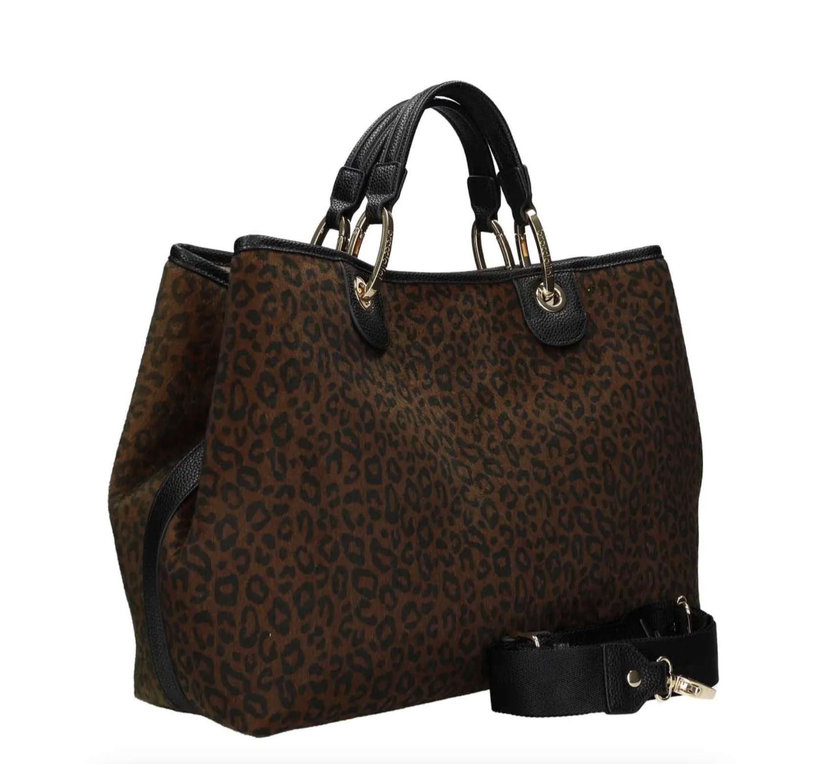 Borsa a mano con tracolla Braccialini Beth animalier B26BR02 B18570