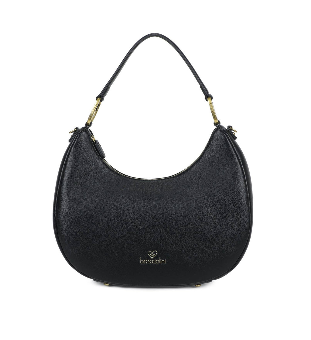 Borsa a hobo Braccialini Amy nero B26BR13 B18504