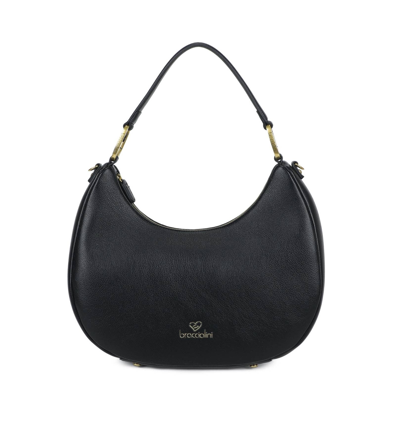 Borsa a hobo Braccialini Amy nero B26BR13 B18504