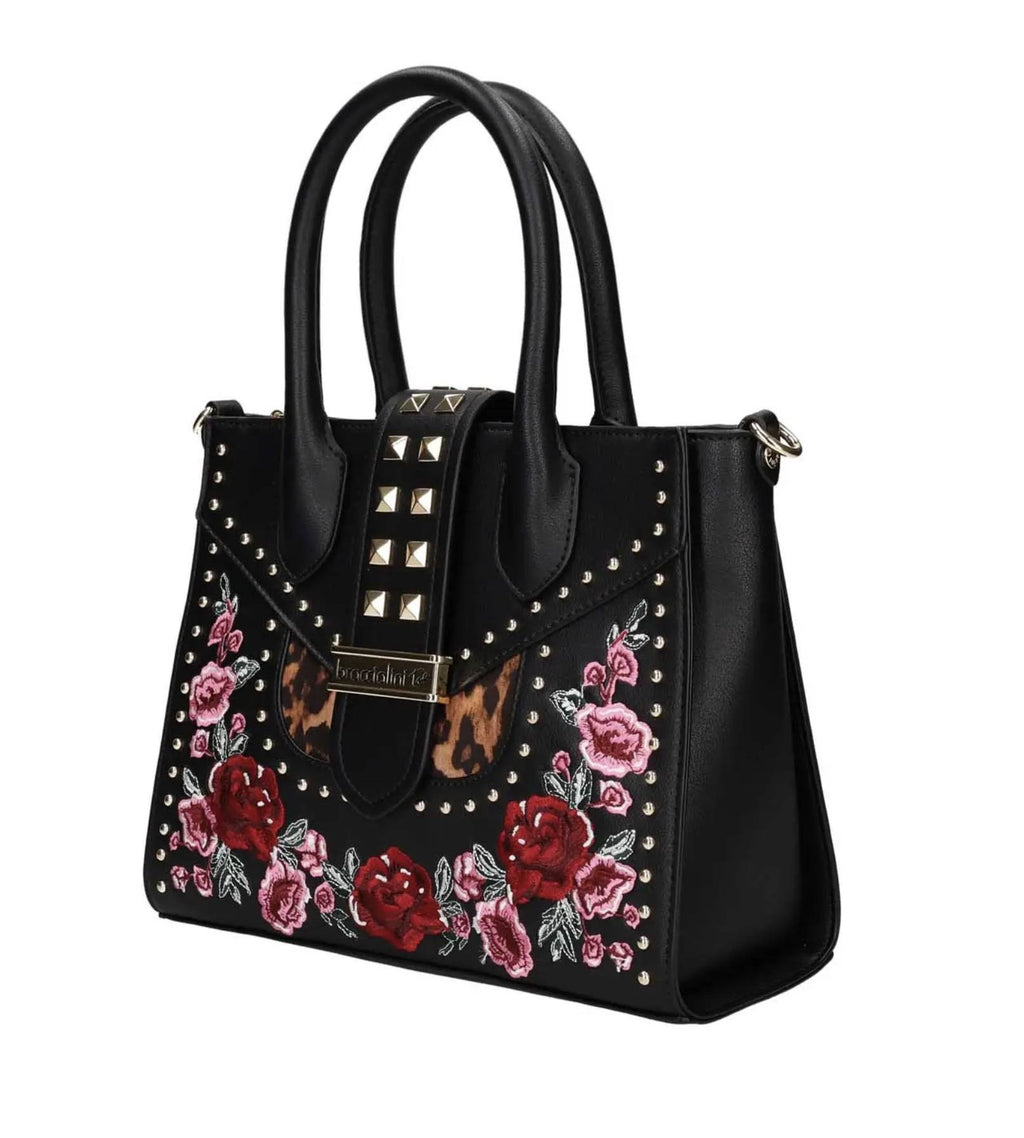 Borsa a spalla/ tracolla Braccialini Rock nero B26BR12 B18603