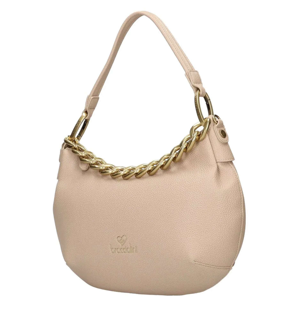Borsa a spalla/ tracolla Braccialini Beth Jewels taupe B26BR14 B18532
