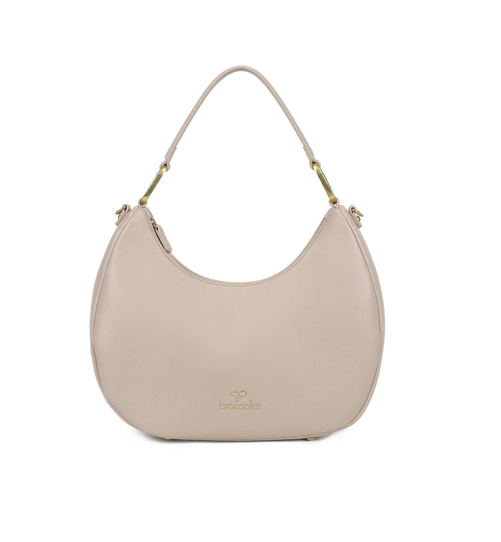 Borsa a hobo Braccialini Amy taupe B26BR18 B18504
