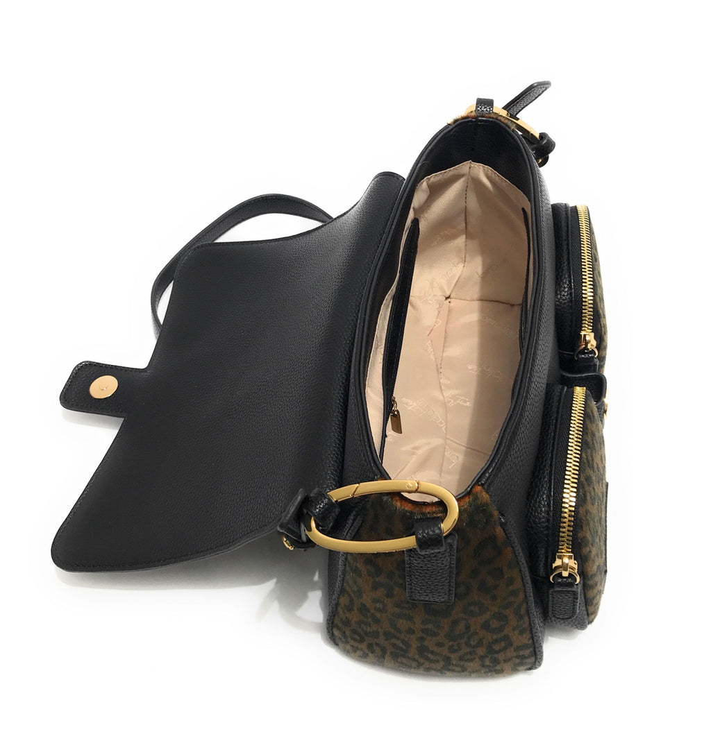 Borsa donna tracolla Braccialini Jinny animalier leopard B26BR07 B18634