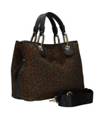 Borsa a mano con tracolla Braccialini Beth animalier B26BR25 B18571