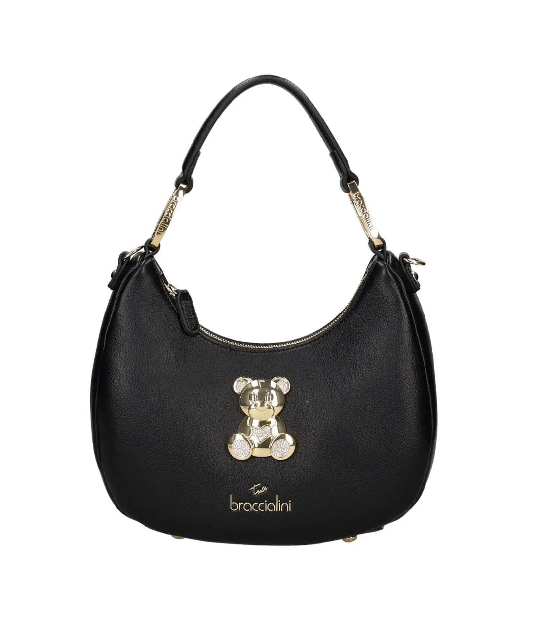Borsa a hobo Braccialini Amy Bijoux nero B26BR37 B18523