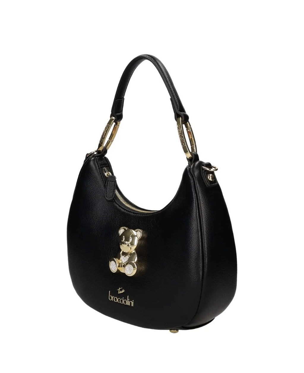 Borsa a hobo Braccialini Amy Bijoux nero B26BR37 B18523