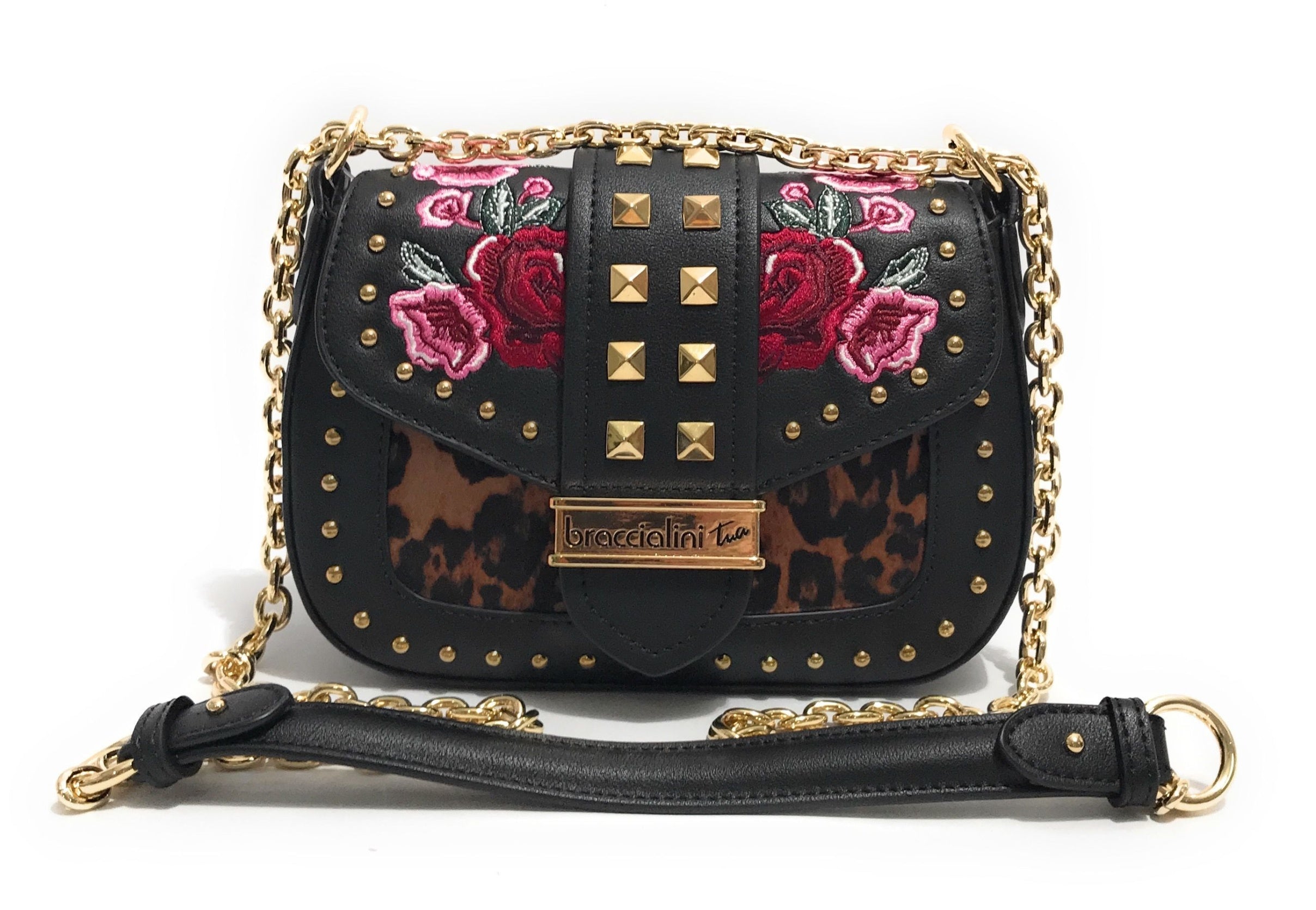 Borsa a tracolla Braccialini Rock nero B26BR21 B18601