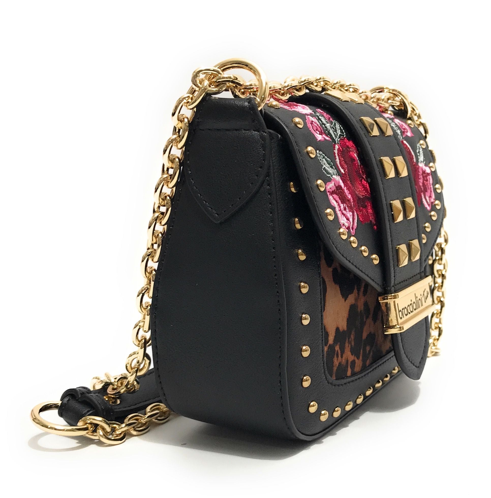 Borsa a tracolla Braccialini Rock nero B26BR21 B18601