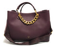 Borsa a mano con tracolla Braccialini Beth Jewels bordeaux B26BR38 B18530