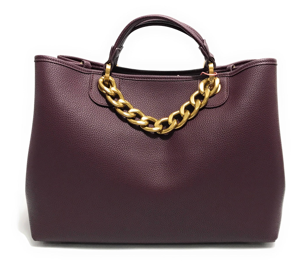 Borsa a mano con tracolla Braccialini Beth Jewels bordeaux B26BR38 B18530