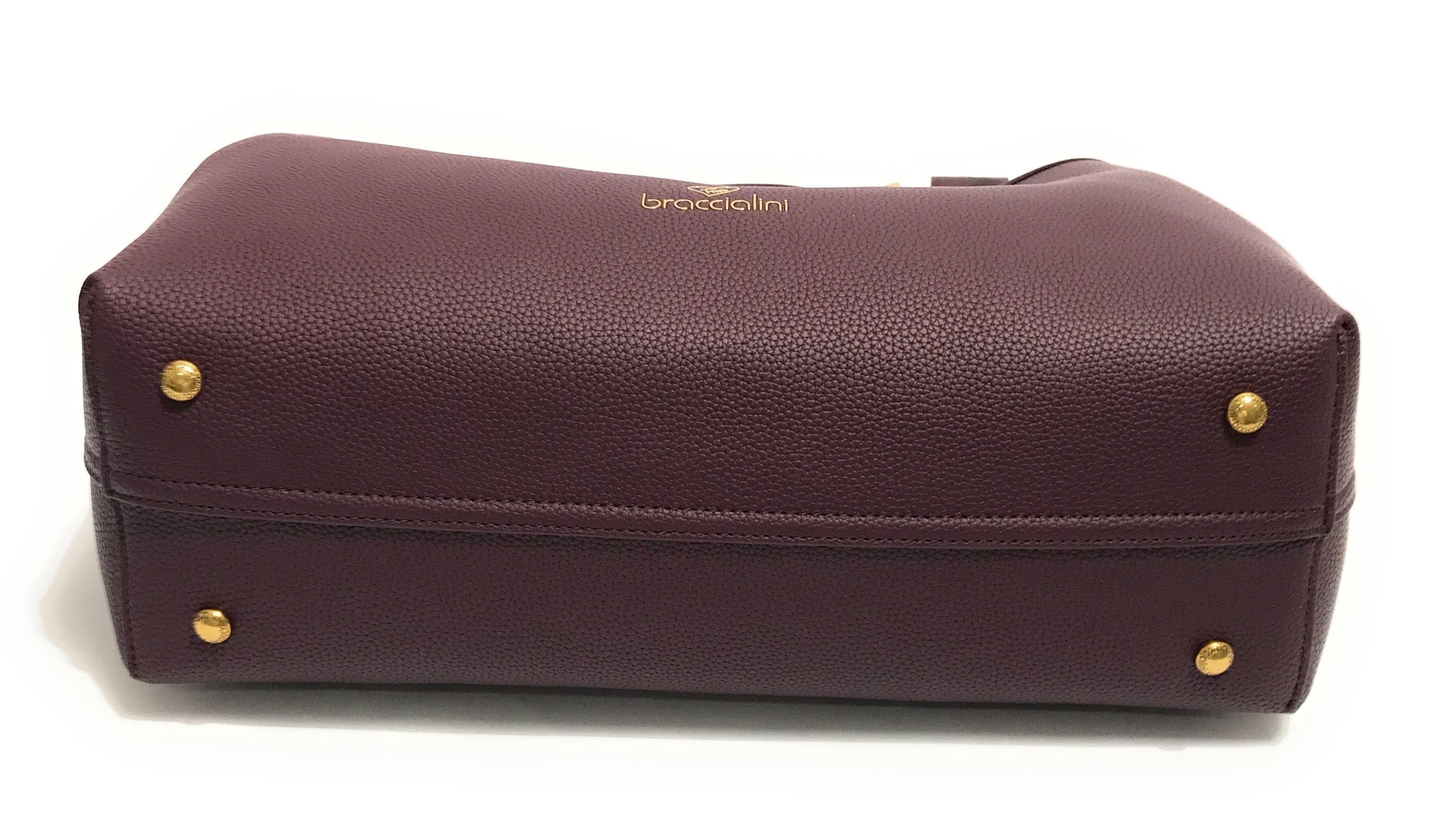 Borsa a mano con tracolla Braccialini Beth Jewels bordeaux B26BR38 B18530