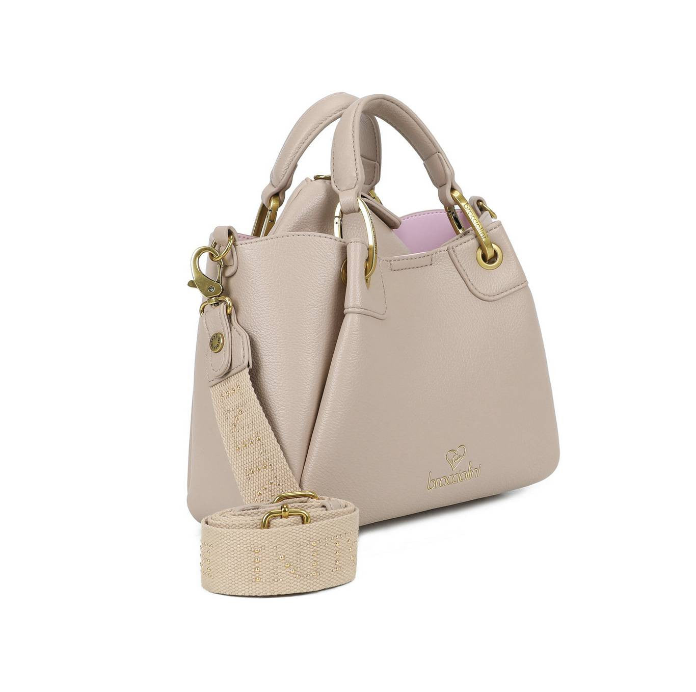 Borsa a mano/tracolla Braccialini Amy taupe B26BR42 B18500