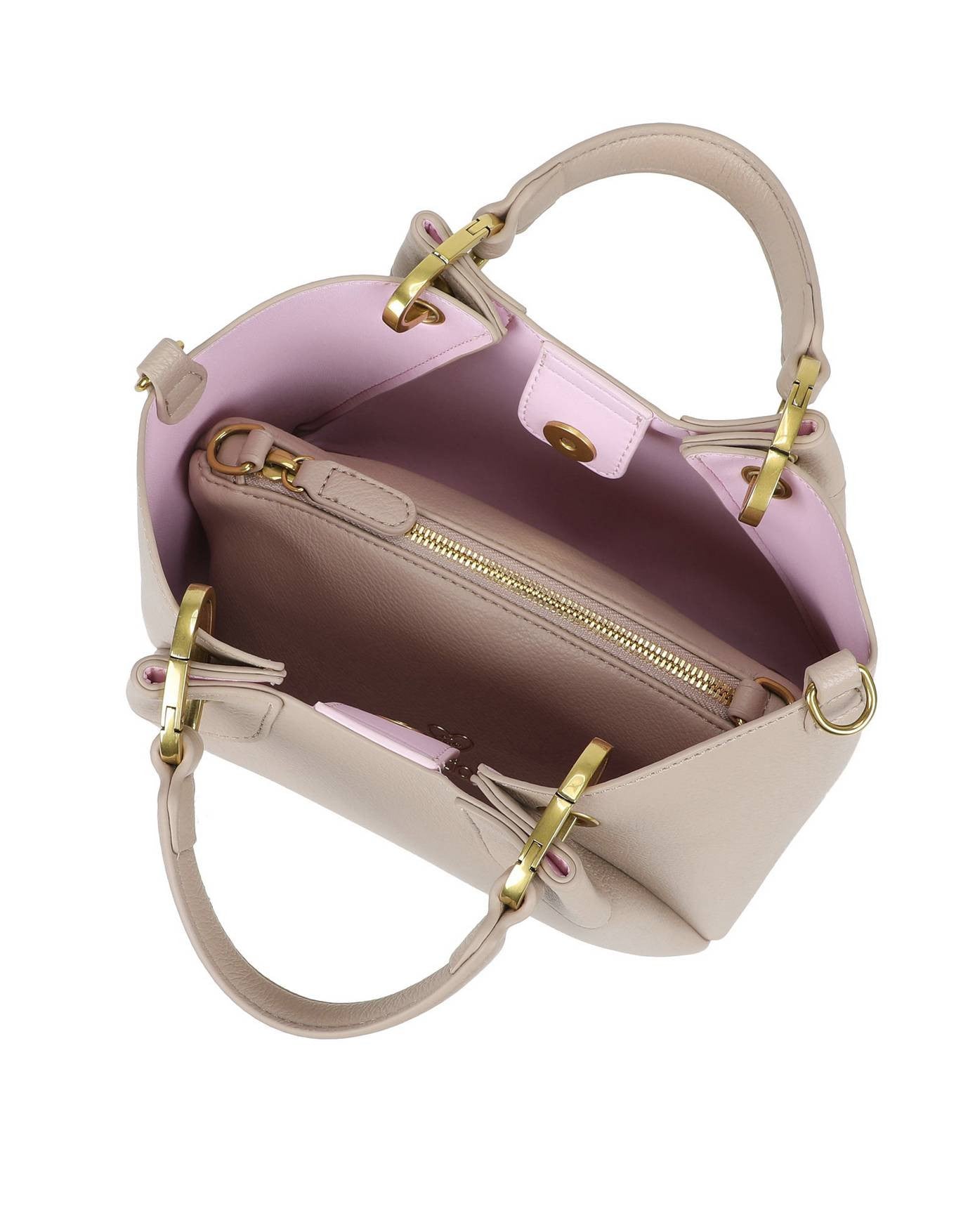 Borsa a mano/tracolla Braccialini Amy taupe B26BR42 B18500