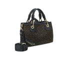 Borsa a mano con tracolla Braccialini Beth animalier leopard B26BR59 B18573