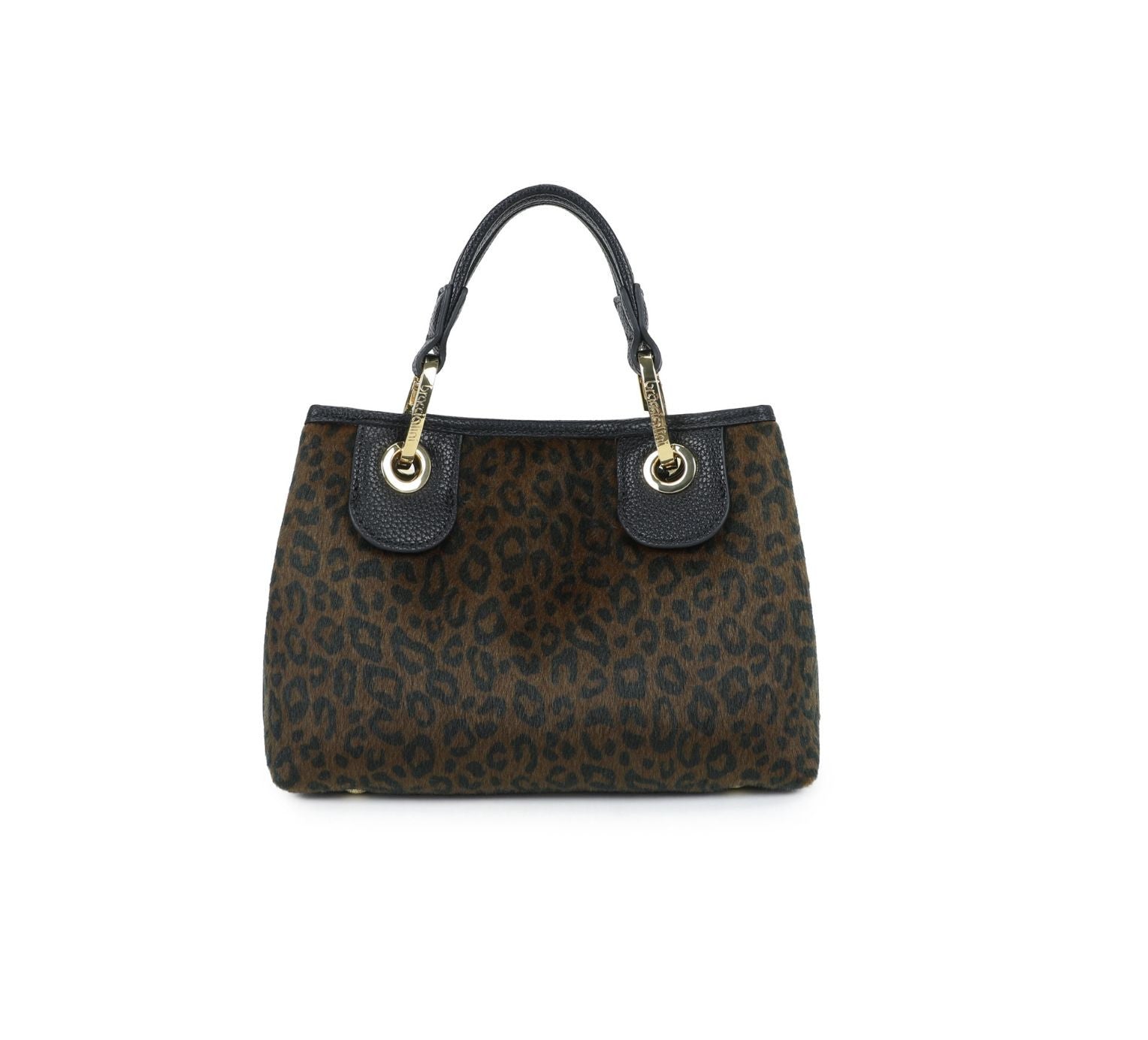 Borsa a mano con tracolla Braccialini Beth animalier leopard B26BR59 B18573