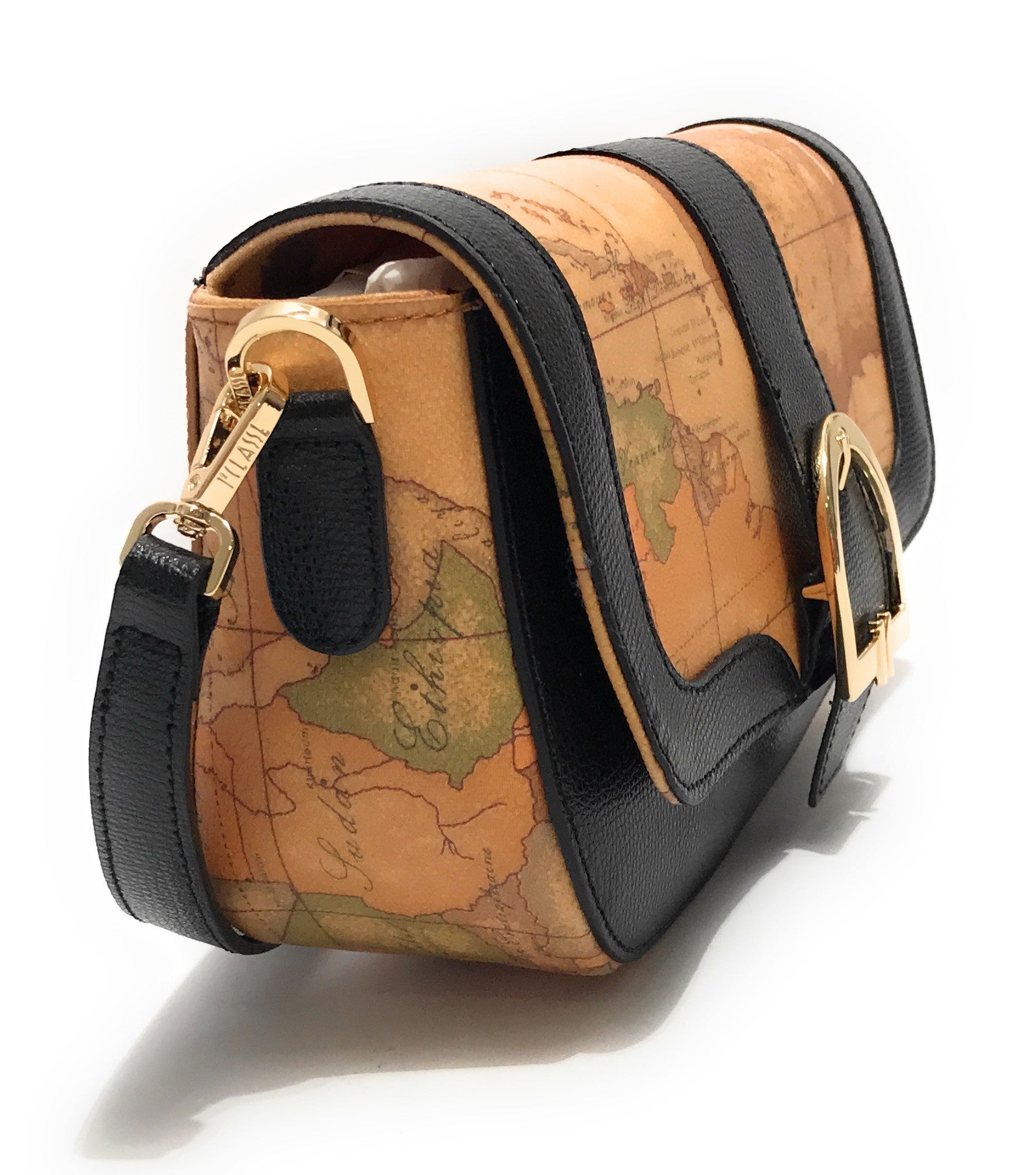 Borsa a tracolla con patta Alviero Martini 1A Classe black B26PC05 LD66 G611