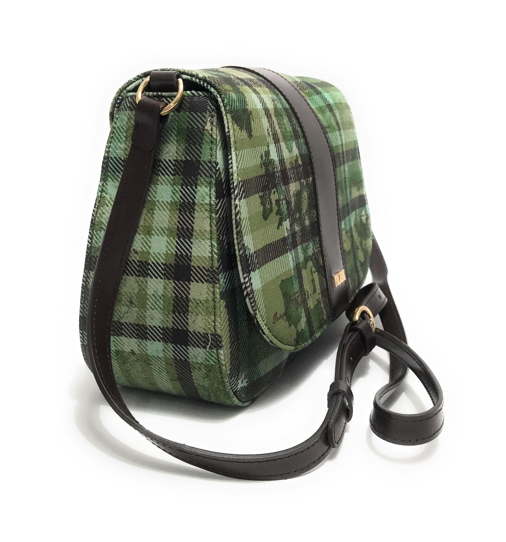 Borsa a tracolla con patta Alviero Martini 1A Classe Moss green B26PC11 LD46 9894