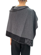 Poncho donna Moschino grigio C26MO15 30667 M3348 015